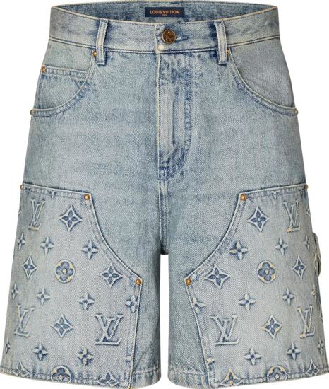 louis vuitton shorts denim|Louis Vuitton shorts women's.